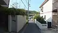 狭少区間神戸市須磨区白川字上測地