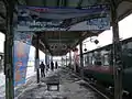 知床斜里駅停車中