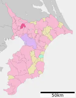白井市位置図