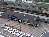 2011年1月までの旧駅舎（2004年6月）