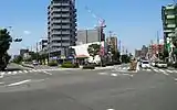 城北筋・野江四交差点