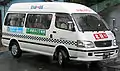 金堀地区の車両（城山タクシー（当時））