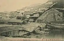 四阪島の社宅群（当時）