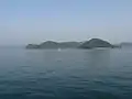 牛島　本島汽船から西望