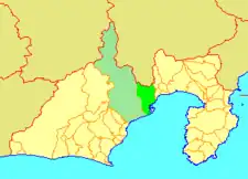 清水市の位置
