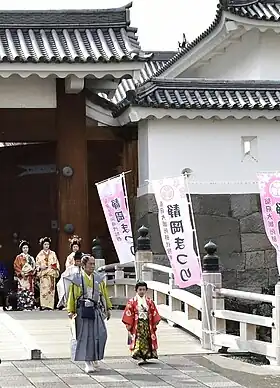 大御所花見行列（駿府城東御門 2023年4月2日撮影）