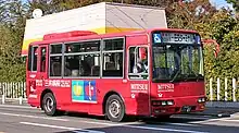 小型路線バス（2007年5月撮影）