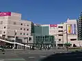 イオンのロゴを掲げた店舗（2016年3月）