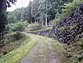 焼山寺道の終点近く
