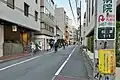 オーチャードロード(北端付近から南を見る)