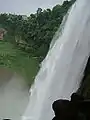 水簾洞内から見た黄果樹瀑布