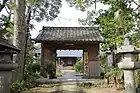 守綱寺山門（寺部町、2019年（平成31年）3月）