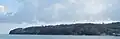 馬ヶ鼻の半島を西より