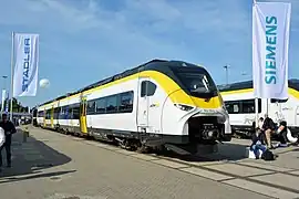 ミレオ蓄電池電車（2022年イノトランス）