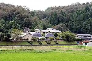 シルク温泉遠望