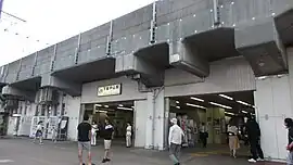 下総中山駅北口（2017年6月）