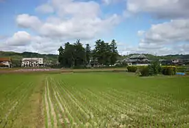 下田中城の推定地