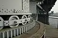 橋桁の回転機構