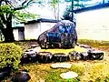 定時制閉科記念の石碑