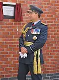 正装のクライヴ・ローダー空軍大将。