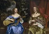『レイク家の姉妹』（1650年）テート・ギャラリー