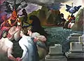 フランチェスコ・プリマティッチオ 『セイレーンたちとユリシーズ』 1560年 個人所蔵
