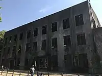 5 発電所跡。1929年（昭和4年）運転開始した。終戦間際、風船爆弾の満球試験も行われた。
