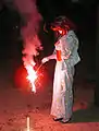 アニメスタイルの着ぐるみの例
