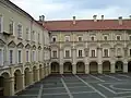 ヴィリニュス大学の宮殿中庭、1579年に国王によって建設された