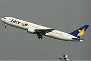 ボーイング767-300ER（塗装改新後）