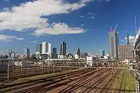 グローバルゲートと名駅超高層ビル群（2016年7月7日）