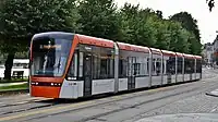 バリオバーン（7車体連接車）（2019年撮影）