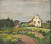 「ブルターニュの風景」