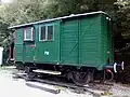 D/u840形緩急車（840、チェルメリュ構内に保存）