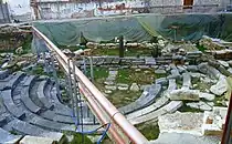小劇場跡。現存する劇場の中で最も小さい。
