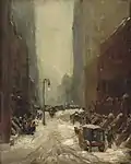 ロバート・ヘンライ (1865 — 1929)  雪のニューヨーク, 1902