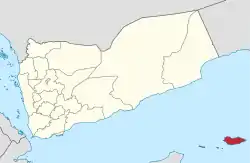 Location of ソコトラ県