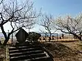 かながわの景勝50選の碑。