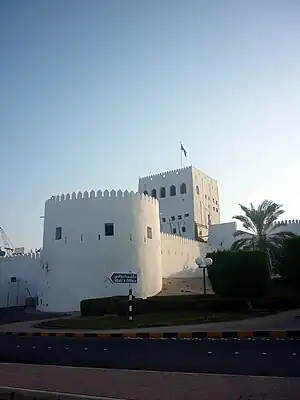 Al Hujra地区の要塞