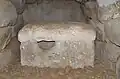 玄室の家形石棺