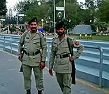 ワーガ国境のパンジャーブレンジャーズ