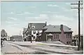 ボストン・アンド・メイン鉄道駅、1908年頃