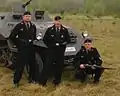 後期型の戦車兵の黒軍服（2008年サノク、モロトフ線の戦いの再現イベント）