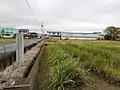 斎藤利三屋敷跡の菖蒲園（2019年撮影）