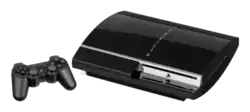 PlayStation 3（CECHA01）とDUALSHOCK 3・SIXAXISのコントローラ