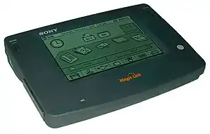 SONY MagicLink PIC-1000上のMagic Cap