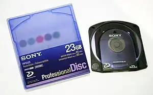 ソニー製Professional Discの『PFD23A』