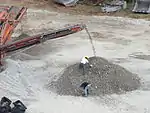 土砂の運搬
