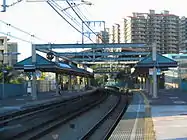 1番ホームより横浜方を望む（2007年9月）