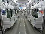 リニューアル車の車内